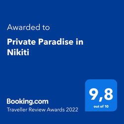 Private Paradise in Nikiti